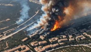 Un terrible incendie à Marseille : Bruno Retailleau rend hommage aux 800 sapeurs-pompiers courageux mobilisés pour maîtriser les flammes