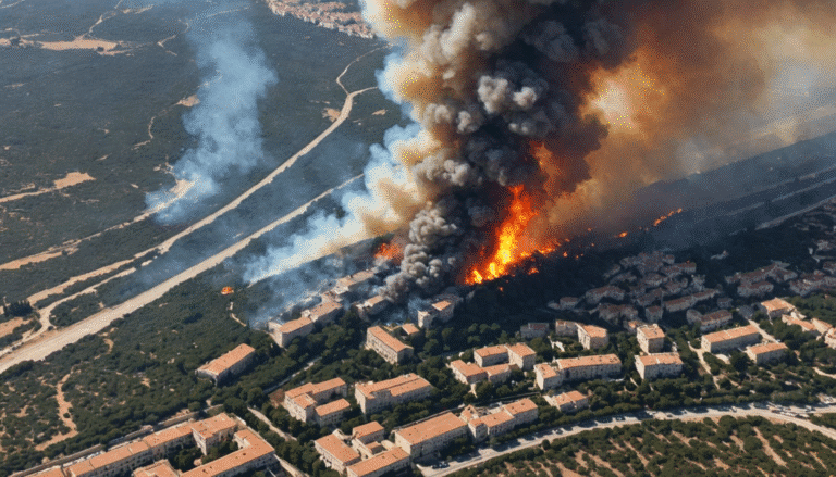 Un terrible incendie à Marseille : Bruno Retailleau rend hommage aux 800 sapeurs-pompiers courageux mobilisés pour maîtriser les flammes
